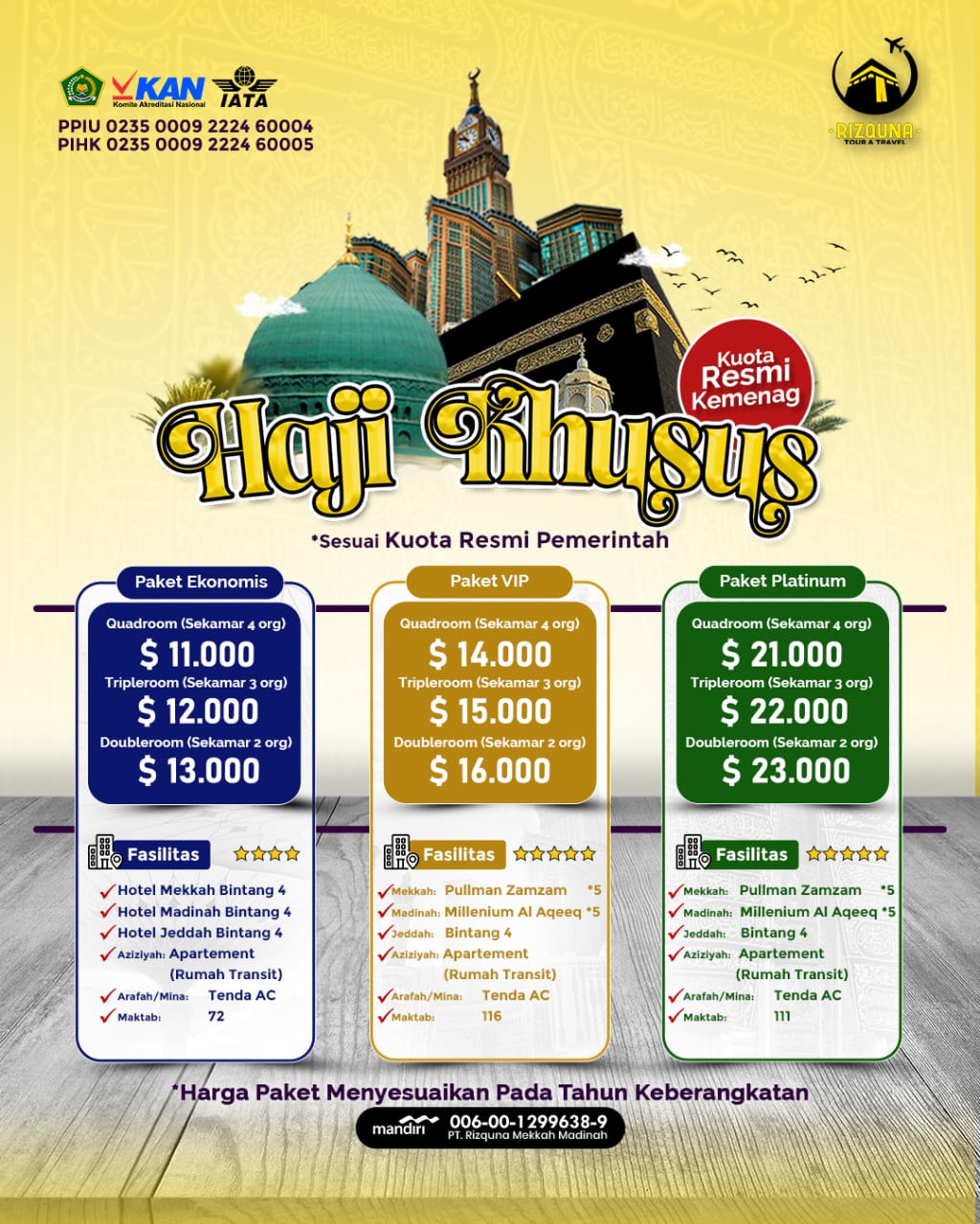 Haji Plus Kuota Resmi Kemenag RI
